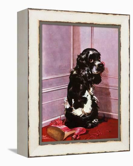 "Bad Dog, Butch," September 20, 1947-Albert Staehle-Framed Premier Image Canvas