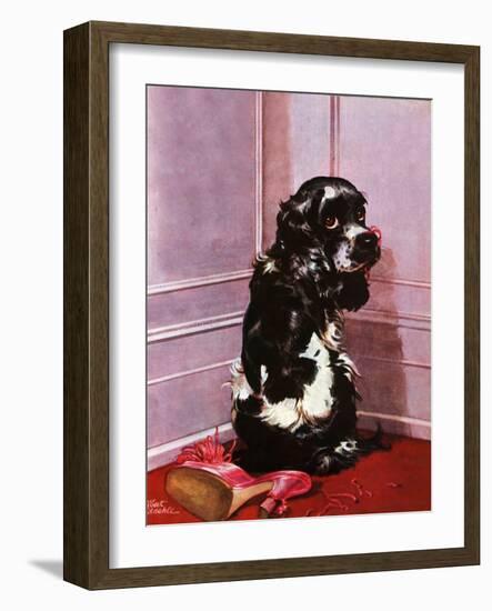 "Bad Dog, Butch," September 20, 1947-Albert Staehle-Framed Giclee Print