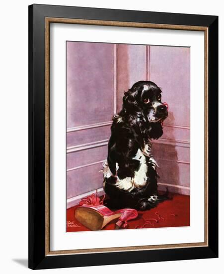 "Bad Dog, Butch," September 20, 1947-Albert Staehle-Framed Giclee Print