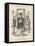 Bad Example, Disraeli and Gladstone at Loggerheads-John Tenniel-Framed Stretched Canvas