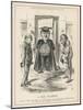 Bad Example, Disraeli and Gladstone at Loggerheads-John Tenniel-Mounted Art Print