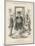 Bad Example, Disraeli and Gladstone at Loggerheads-John Tenniel-Mounted Art Print