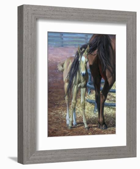 Bad Hair Day-Jack Sorenson-Framed Art Print