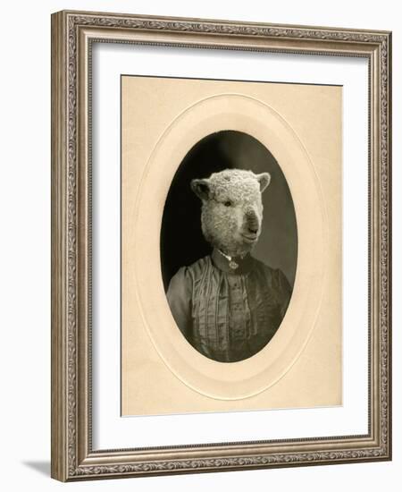 Bad Hair Day-J Hovenstine Studios-Framed Giclee Print