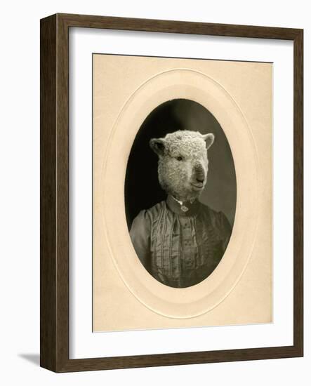 Bad Hair Day-J Hovenstine Studios-Framed Giclee Print