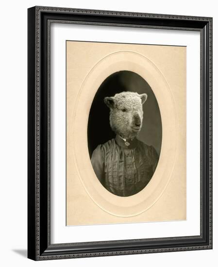 Bad Hair Day-J Hovenstine Studios-Framed Giclee Print