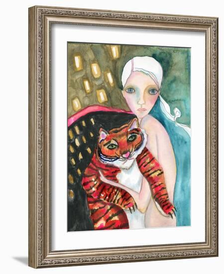 Bad Kitty-Wyanne-Framed Giclee Print