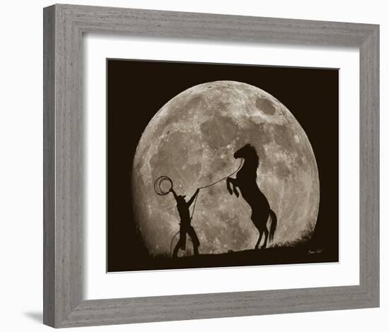 Bad Moon Risin-Barry Hart-Framed Art Print