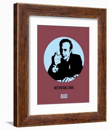 Bad Poster 5-Anna Malkin-Framed Art Print