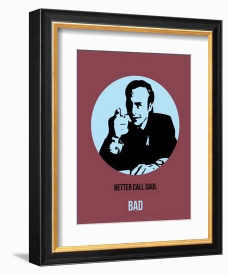 Bad Poster 5-Anna Malkin-Framed Art Print