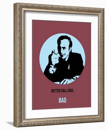 Bad Poster 5-Anna Malkin-Framed Art Print