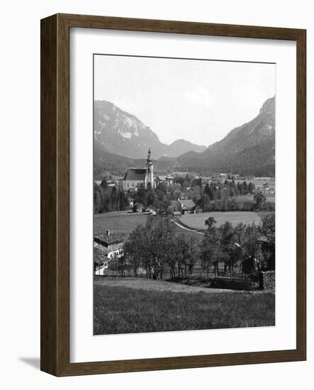 Bad Reichenhall and Grossgmain, Germany and Austria, C1900s-Wurthle & Sons-Framed Photographic Print