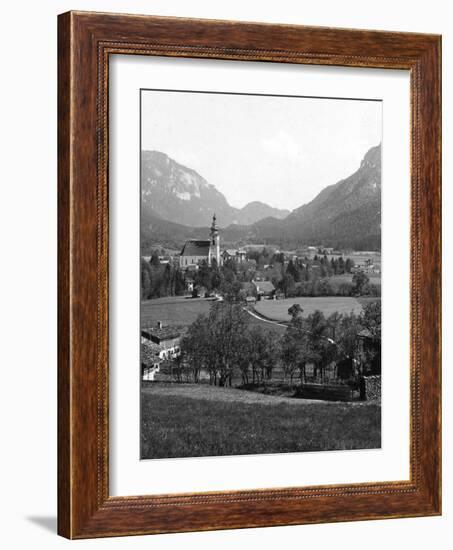 Bad Reichenhall and Grossgmain, Germany and Austria, C1900s-Wurthle & Sons-Framed Photographic Print