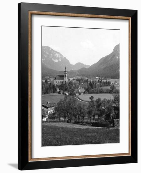 Bad Reichenhall and Grossgmain, Germany and Austria, C1900s-Wurthle & Sons-Framed Photographic Print