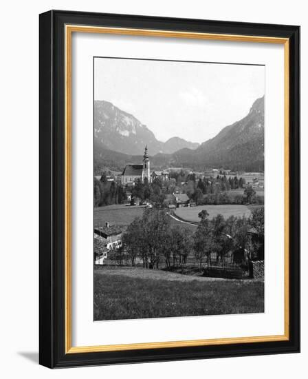 Bad Reichenhall and Grossgmain, Germany and Austria, C1900s-Wurthle & Sons-Framed Photographic Print