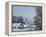 Bad Tolz Spa Town Covered By Snow at Sunrise, Bavaria, Germany-Richard Nebesky-Framed Premier Image Canvas