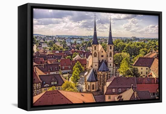 Bad Wimpfen, Germany, Old Town-Rona Schwarz-Framed Premier Image Canvas