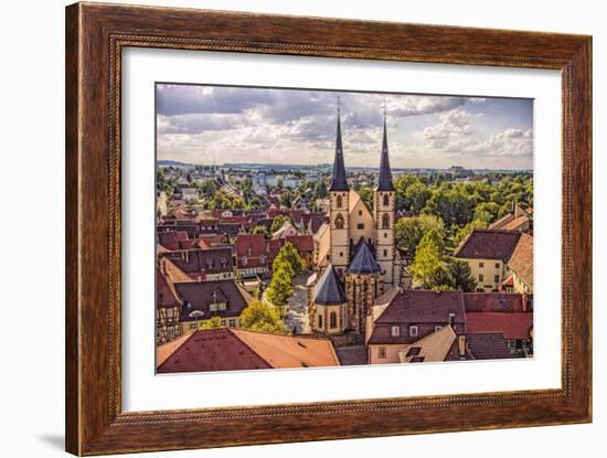 Bad Wimpfen, Germany, Old Town-Rona Schwarz-Framed Photographic Print