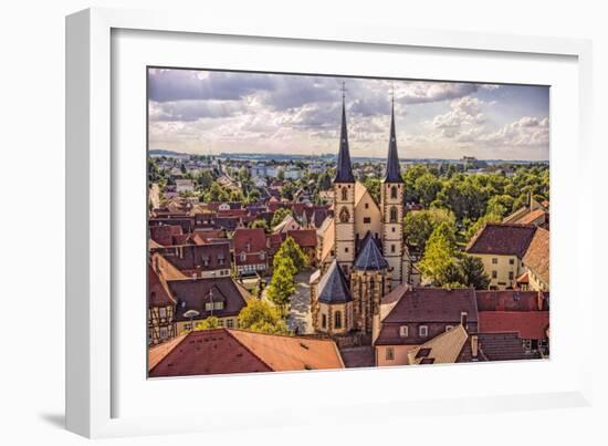 Bad Wimpfen, Germany, Old Town-Rona Schwarz-Framed Photographic Print