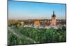 Bad Wimpfen with Blue Tower, Neckartal Valley, Burgenstrasse, Baden-Wurttemberg, Germany, Europe-Markus Lange-Mounted Photographic Print