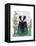 Badger In The Garden-Fab Funky-Framed Stretched Canvas