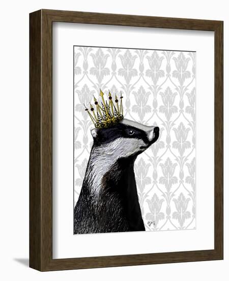 Badger King-Fab Funky-Framed Premium Giclee Print