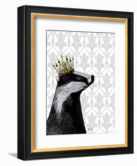 Badger King-Fab Funky-Framed Premium Giclee Print