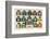 Badges Caps and Colours of English County Cricket Clubs-Alfred Lambert-Framed Photographic Print