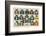 Badges Caps and Colours of English County Cricket Clubs-Alfred Lambert-Framed Photographic Print