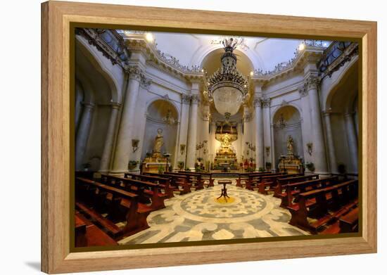 Badia di Sant'Agata Church, Catania, Sicily, Italy, Europe-Carlo Morucchio-Framed Premier Image Canvas