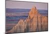 Badlands at Dawn, Badlands National Park, South Dakota, United States of America, North America-James Hager-Mounted Photographic Print