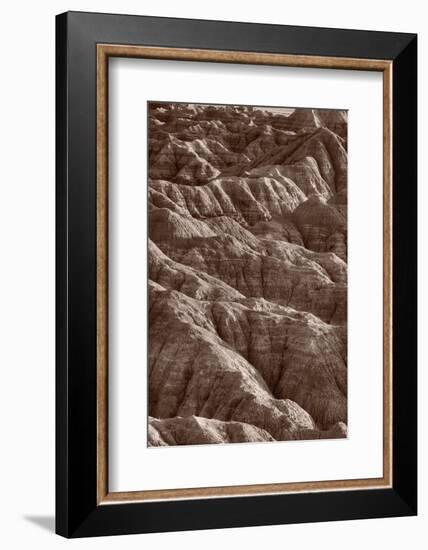 Badlands Light BW-Steve Gadomski-Framed Photographic Print