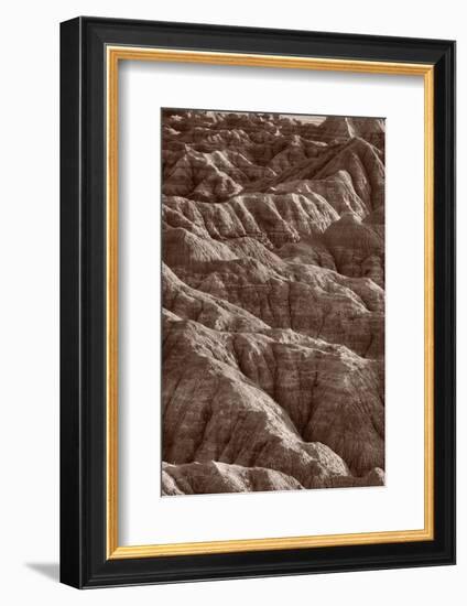 Badlands Light BW-Steve Gadomski-Framed Photographic Print