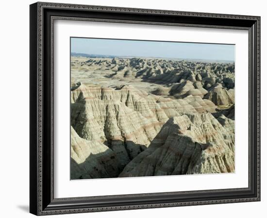 Badlands National Park, South Dakota, USA-Ethel Davies-Framed Photographic Print