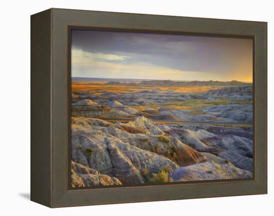 Badlands National Park, South Dakota, USA-Michele Falzone-Framed Premier Image Canvas