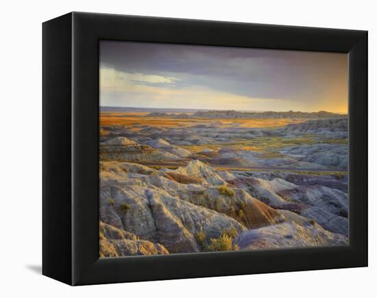 Badlands National Park, South Dakota, USA-Michele Falzone-Framed Premier Image Canvas