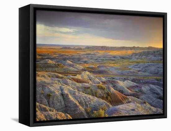 Badlands National Park, South Dakota, USA-Michele Falzone-Framed Premier Image Canvas