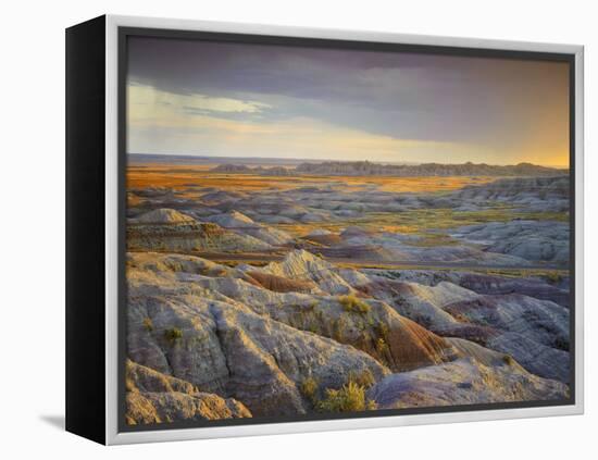 Badlands National Park, South Dakota, USA-Michele Falzone-Framed Premier Image Canvas