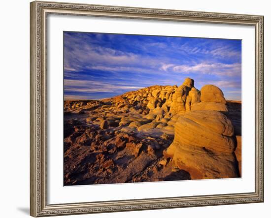 Badlands of Egg Mountain Near Choteau, Montana, USA-Chuck Haney-Framed Photographic Print