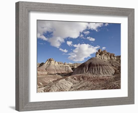 Badlands, Petrified Forest National Park, Arizona, United States of America, North America-James Hager-Framed Photographic Print