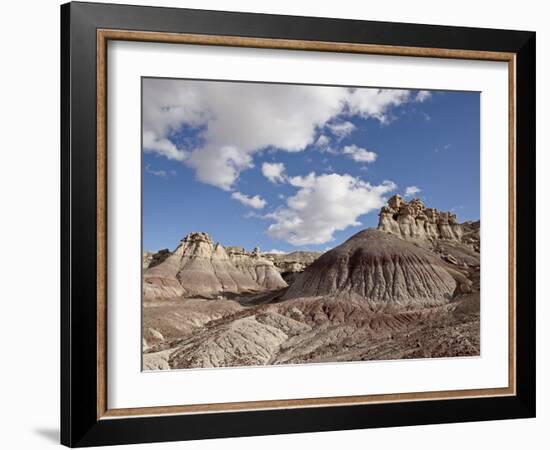 Badlands, Petrified Forest National Park, Arizona, United States of America, North America-James Hager-Framed Photographic Print