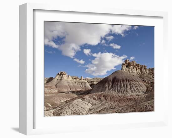 Badlands, Petrified Forest National Park, Arizona, United States of America, North America-James Hager-Framed Photographic Print