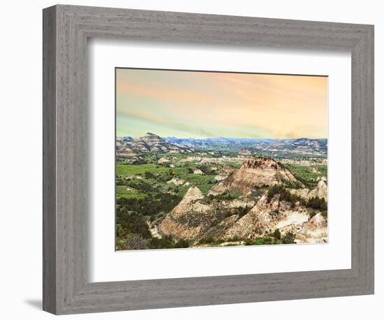 Badlands V-James McLoughlin-Framed Photographic Print