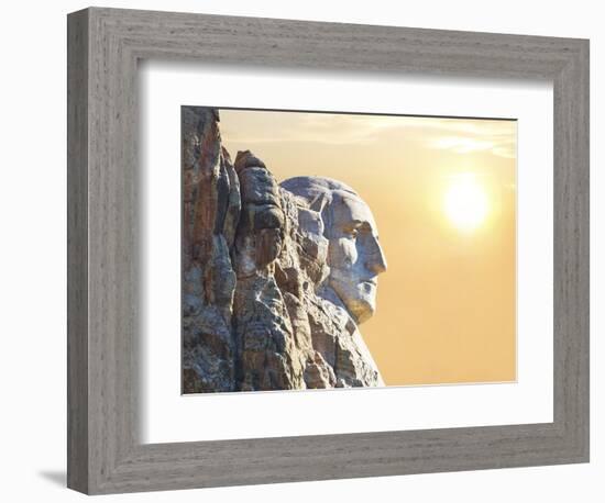 Badlands VIII-James McLoughlin-Framed Photographic Print