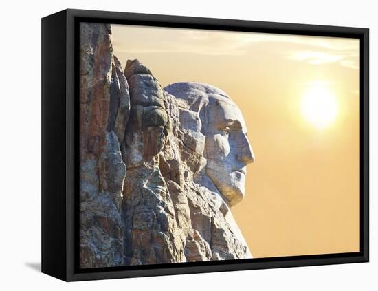 Badlands VIII-James McLoughlin-Framed Premier Image Canvas