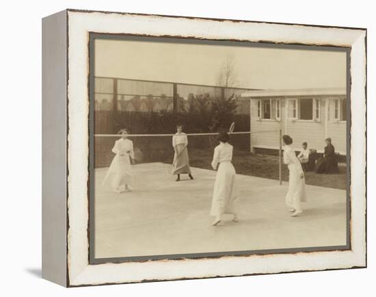 Badminton at Riposo, 20th Century-Andrew Pitcairn-knowles-Framed Premier Image Canvas