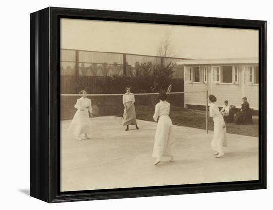 Badminton at Riposo, 20th Century-Andrew Pitcairn-knowles-Framed Premier Image Canvas