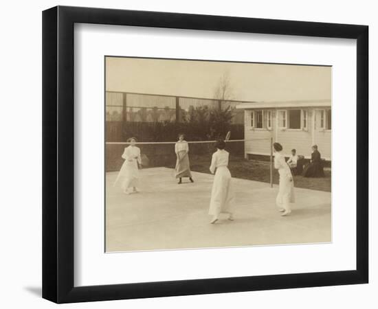 Badminton at Riposo, 20th Century-Andrew Pitcairn-knowles-Framed Giclee Print