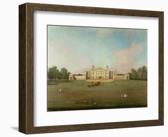 Badminton House, Gloucestershire-Canaletto-Framed Giclee Print