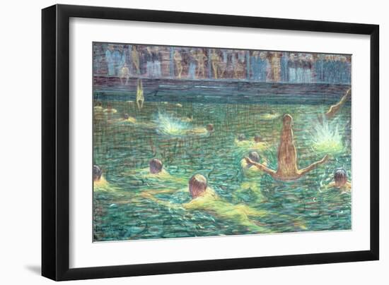 Badsump, 1911-Eugene Jansson-Framed Giclee Print